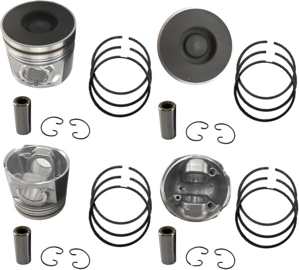 JUEGO DE PISTON CON ANILLOS ISUZU 4JK1 - Imagen 4